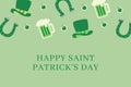 Happy saint patricks day Royalty Free Stock Photo
