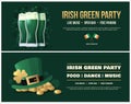 Happy Saint Patricks Day. Poster, flyer for parties and holidays.