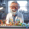 The happy scientist