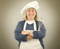 Happy Senior Chef Royalty Free Stock Photo