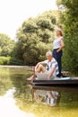 Happy senior couple portrait Royalty Free Stock Photo