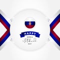 Happy Serbia Statehood Day Vector Design Template Background