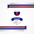 Happy Serbia Statehood Day Vector Design Template Background