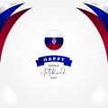 Happy Serbia Statehood Day Vector Design Template Background