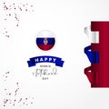 Happy Serbia Statehood Day Vector Design Template Background