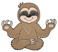 Happy sloth theme image 1