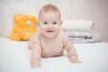 Happy smile baby portrait Royalty Free Stock Photo