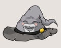 Happy Smile Elder Wizard Hat