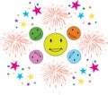 Happy Smiles Firework Confetti