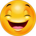 Happy smiley emoticon face Royalty Free Stock Photo