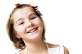 Happy smiling girl Royalty Free Stock Photo