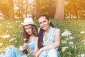 Summer time, Mom, daughter, walk, family, teenager, nature