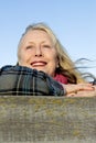 Happy smiling older woman Royalty Free Stock Photo