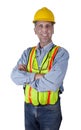 Happy Smiling Union Construction Worker Man Royalty Free Stock Photo