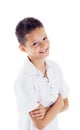 Happy smiling young boy Royalty Free Stock Photo