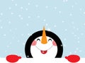Happy snowman Royalty Free Stock Photo