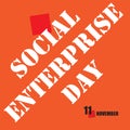 Happy Social Enterprise Day