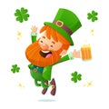 Happy St. Patrick`s Day Leprechaun