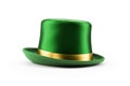 Happy St. Patrick\'s Day leprechaun green hat