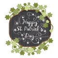 happy st patricks day design. Vector illustration decorative design Royalty Free Stock Photo