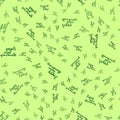 Happy St. Patricks Day words seamless pattern