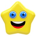 The happy star