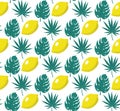 Happy Sukkot seamless pattern. Jewish holiday huts endless background. Repeating texture with etrog, lulav, Arava, Hadas Royalty Free Stock Photo