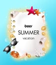 Happy summer vacation