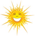 Happy Sunshine Isolated