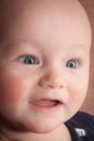 Happy Surprised Baby Royalty Free Stock Photo