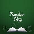 Happy Teacher Day Vector Design Illustration For Celebrate Moment Royalty Free Stock Photo