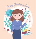 happy teachers day Royalty Free Stock Photo