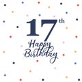 Happy 17th birthday