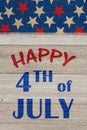 Happy 4th of July greeting