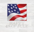 Happy 4th of July Royalty Free Stock Photo