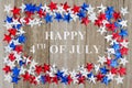 Happy 4th of July message