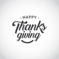 Happy Thanks Giving Vector Template Design Illustration Royalty Free Stock Photo