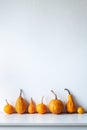 Happy Thanksgiving Background. Modern minimal autumn inspired room decoration. Royalty Free Stock Photo