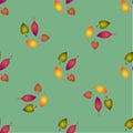 Happy Thanksgiving bright seamless pattern Royalty Free Stock Photo