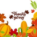 Happy thanksgiving card Royalty Free Stock Photo