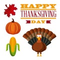 Happy thanksgiving card Royalty Free Stock Photo