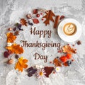 Happy Thanksgiving Day background Royalty Free Stock Photo