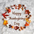 Happy Thanksgiving Day background Royalty Free Stock Photo