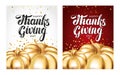 Happy thanksgiving day greeting card