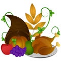 Happy thanksgiving day Royalty Free Stock Photo