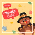 Happy Thanksgiving Greetings. Royalty Free Stock Photo