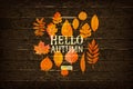 Happy Thanksgiving holiday banner Royalty Free Stock Photo