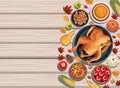 happy thanksgiving poster Royalty Free Stock Photo
