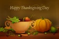Happy Thanksgiving wallpaper background Royalty Free Stock Photo