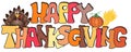 Happy thanksgiving written